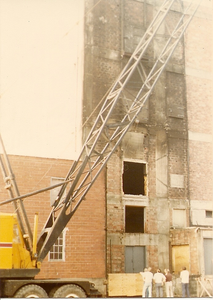 Sodus Cold Storage fire and explosion, North Rose, July 1983