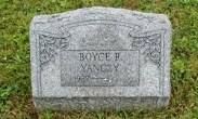 North Rose Fire Department archive photograph (headstones)