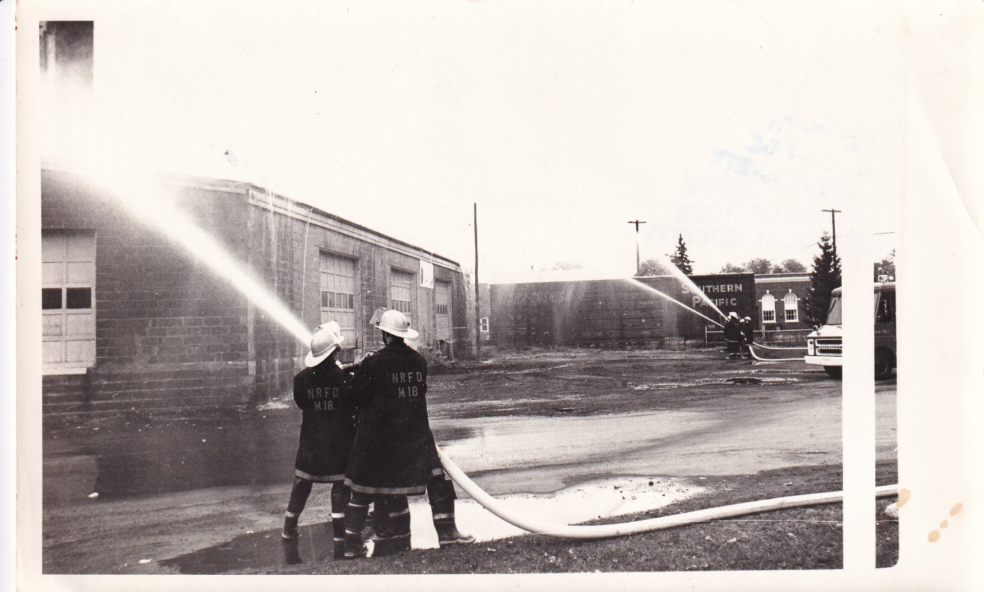 Sodus Cold Storage fire and explosion, North Rose, July 1983