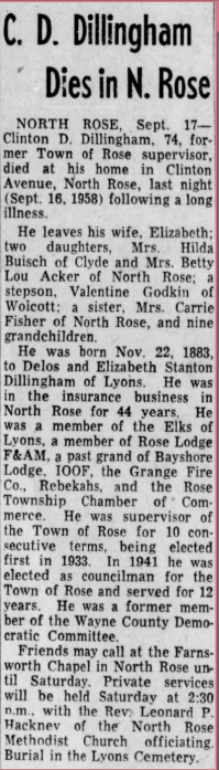 Member obituary — Appendix C