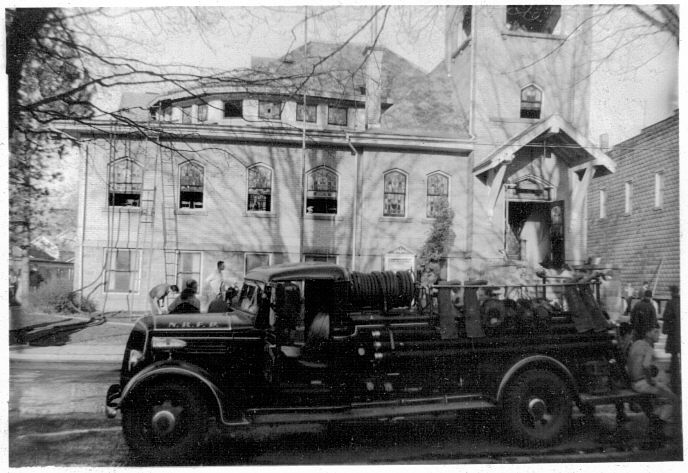North Rose Methodist Church, 1958