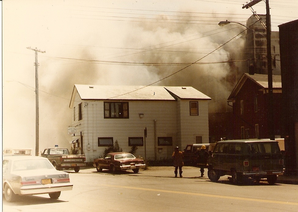 Sodus Cold Storage fire and explosion, North Rose, July 1983