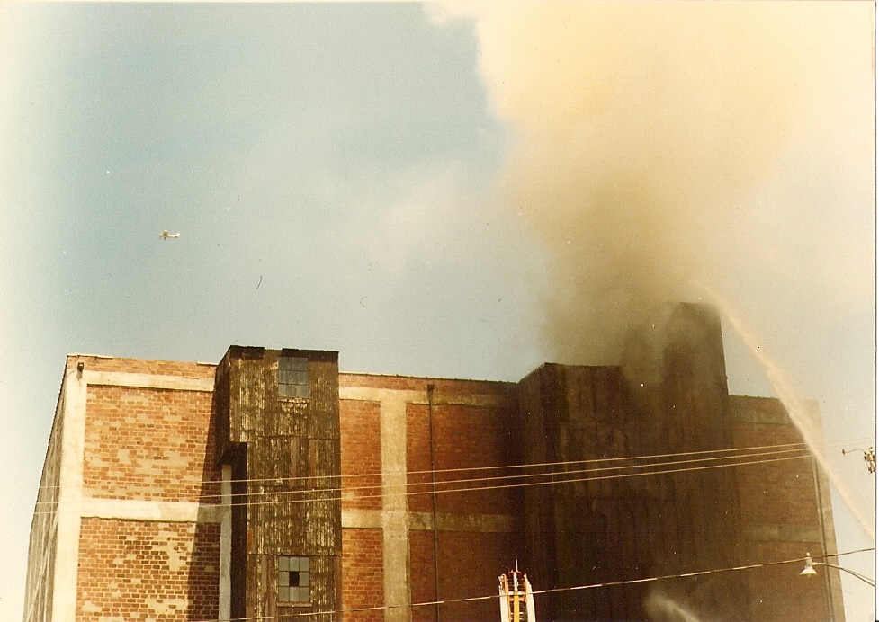 Sodus Cold Storage fire and explosion, North Rose, July 1983