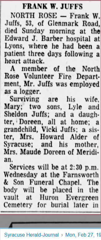 Member obituary — Appendix C