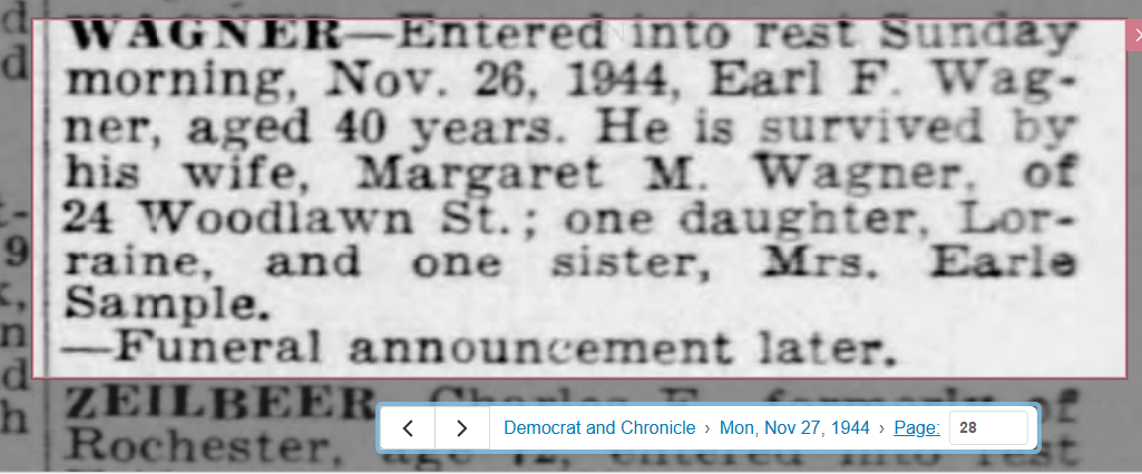Member obituary — Appendix C