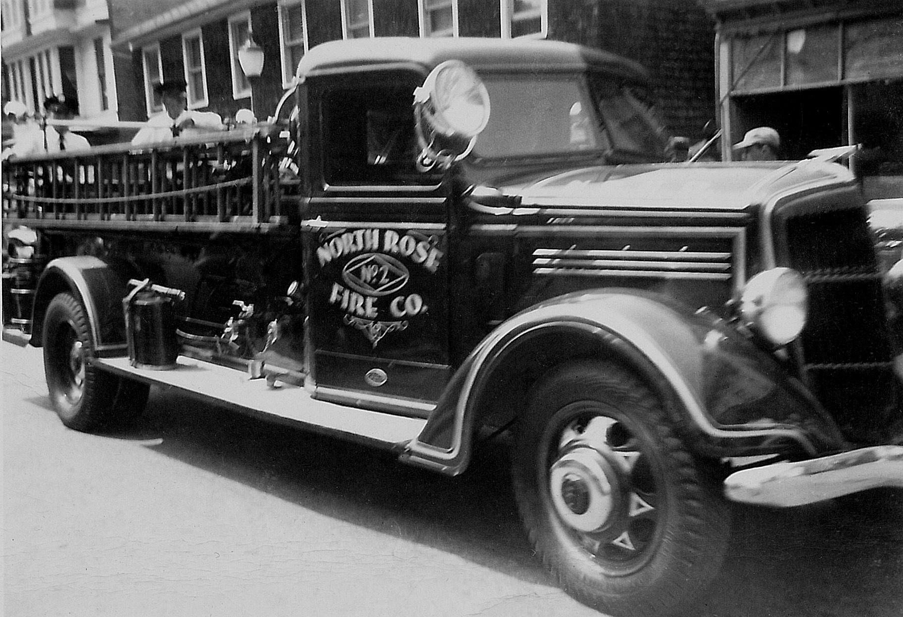 1937 REO Speedwagon, North Rose Fire Co. No. 2