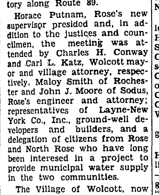1950 — water works planning
