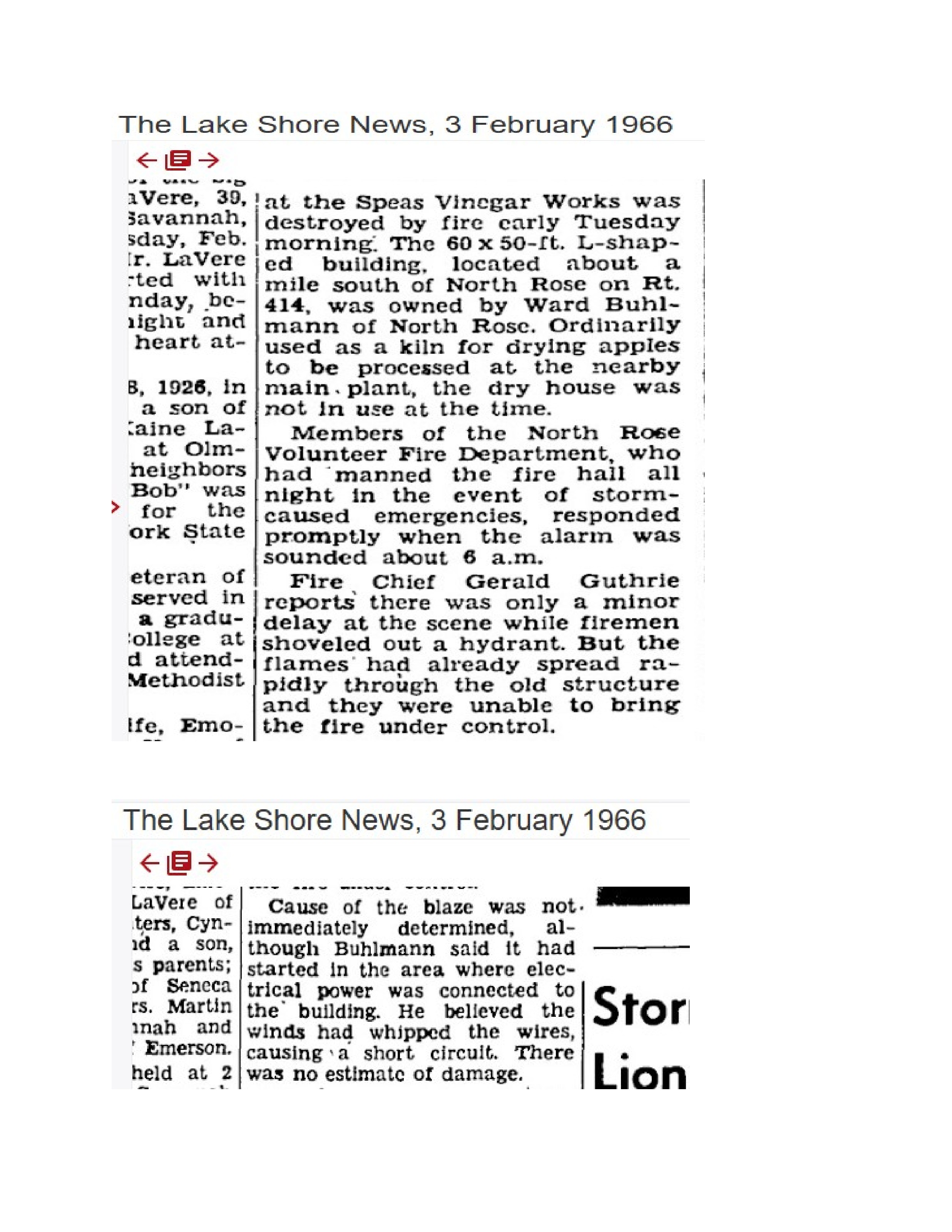 The Lake Shore News, 3 February 1966 — page 2