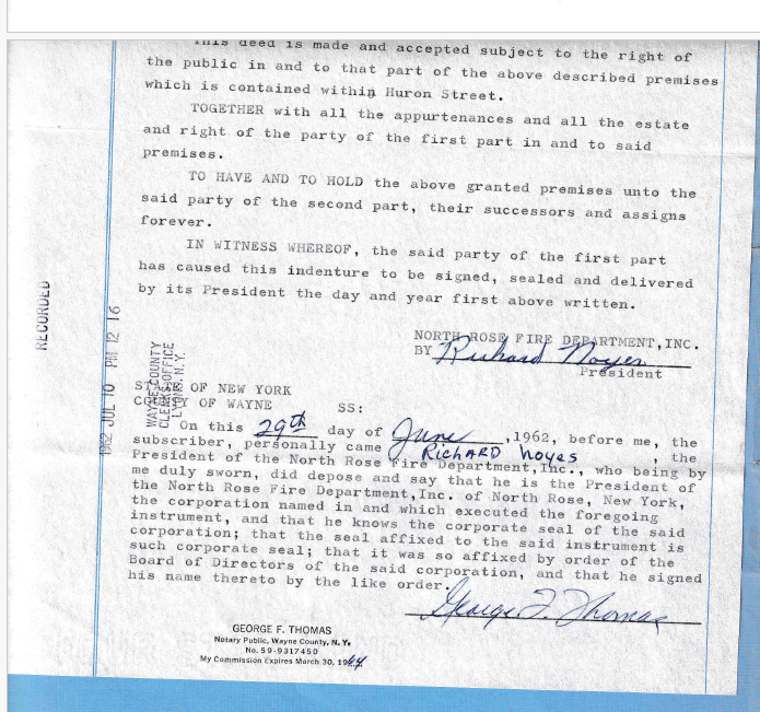 Page 4 — execution and notarial acknowledgement
