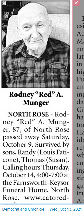 Member obituary — Appendix C