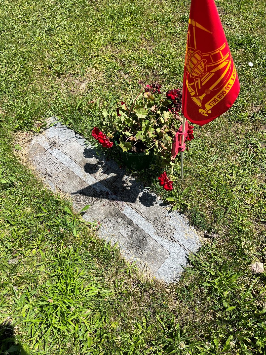 North Rose Fire Department archive photograph (headstones)