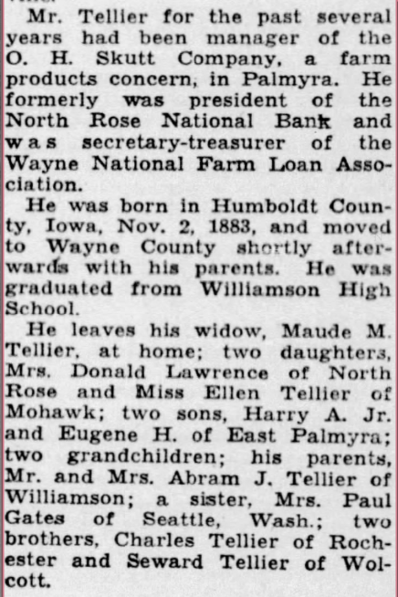 Member obituary — Appendix C