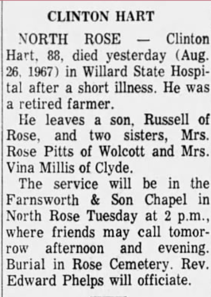 Member obituary — Appendix C