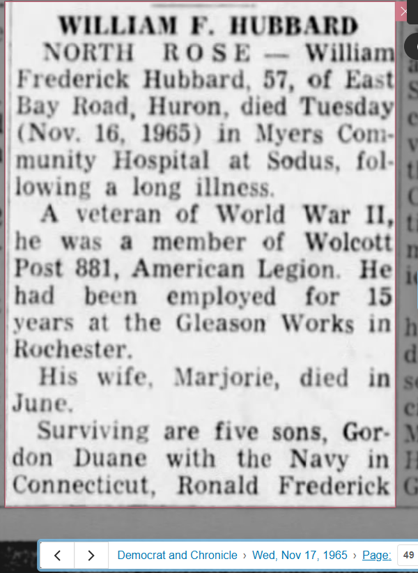 Member obituary — Appendix C