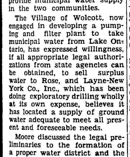 1950 — water works planning