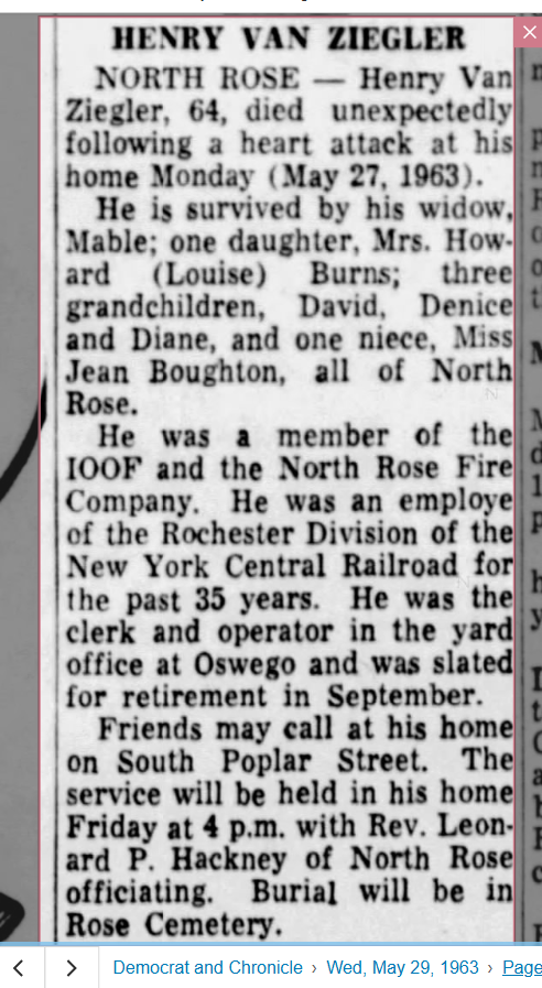 Member obituary — Appendix C